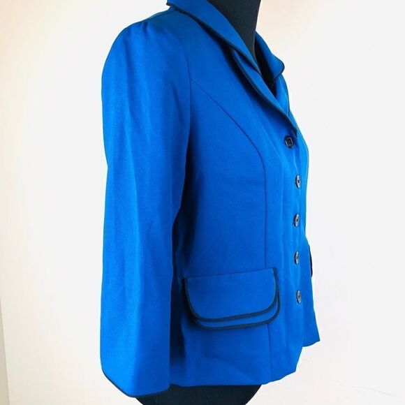 Vintage Classic Blue Blazer by Sweet Suit - Picture 3 of 9